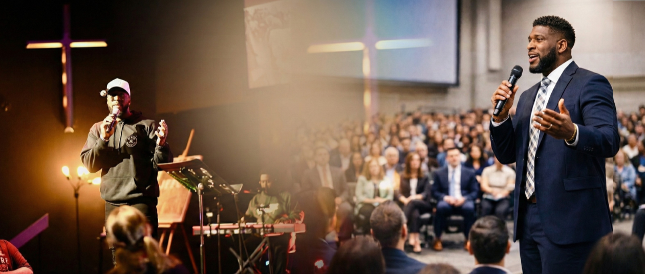 Julian Dismute speaking